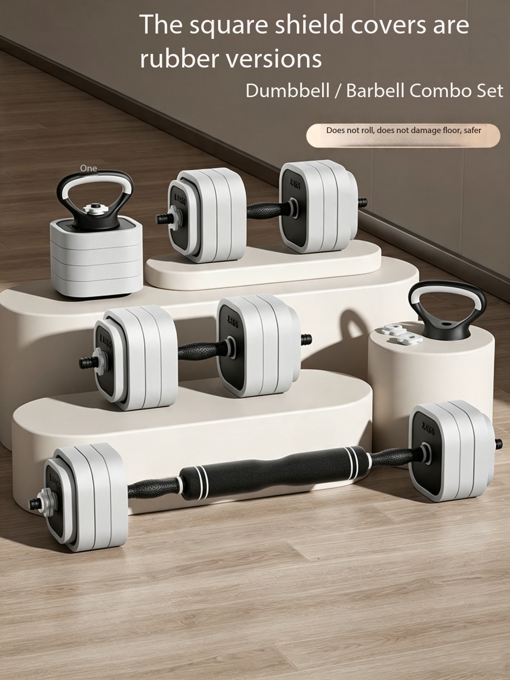 Home Gym Equipment Set - Ayarlanabilir 4'ü 1 Arada Ev Tipi