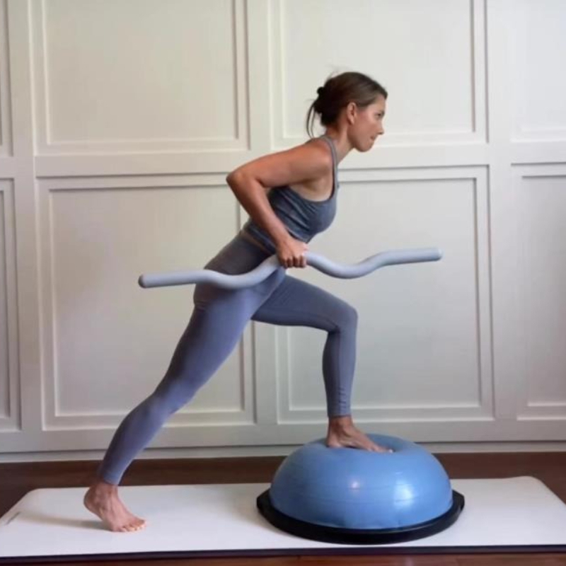 Home Gym Yoga - Silikon Kaplamalı Ağırlıklı Pilates Barı, Güç