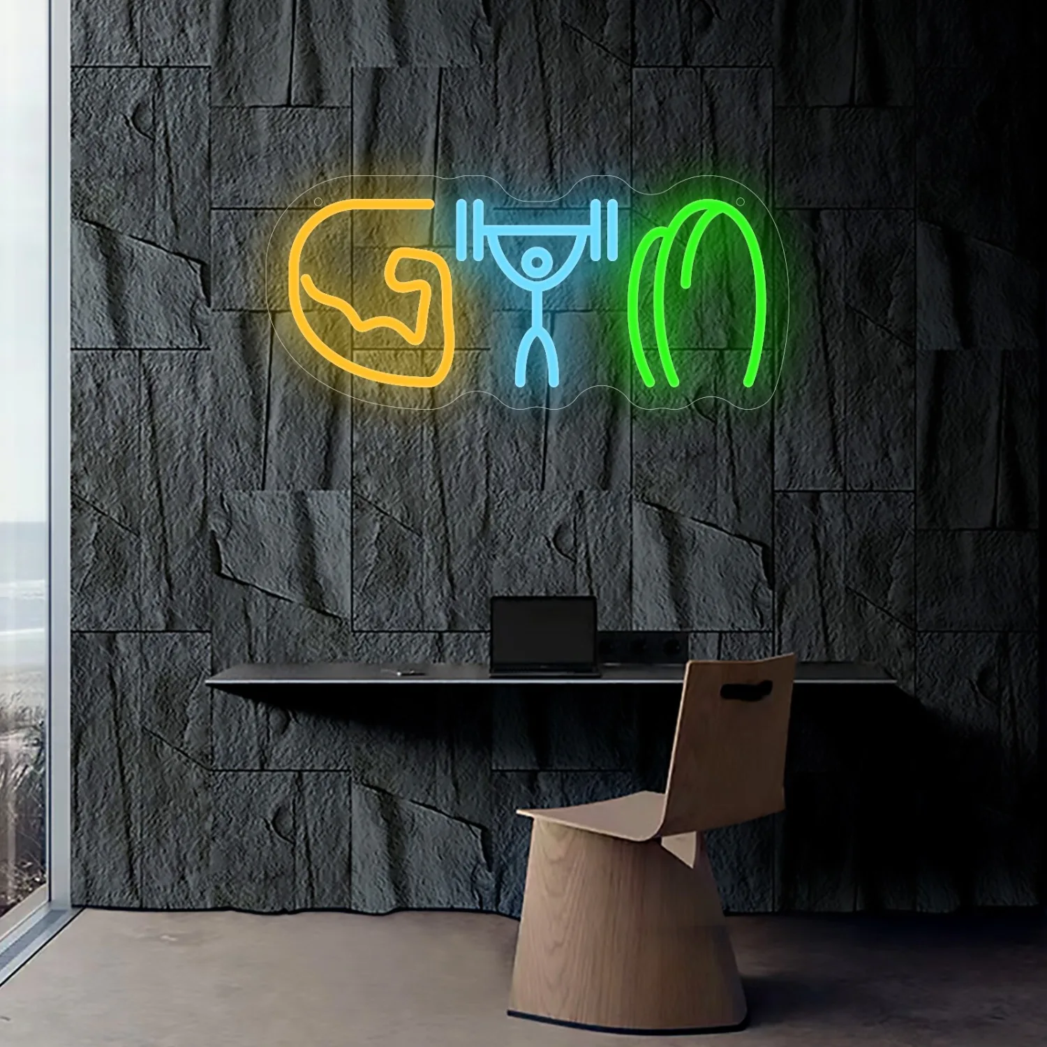 Spor Salonu Neon Tabelası, Ağı - Home Gym Neon Sign incelemesi ve fiyatı