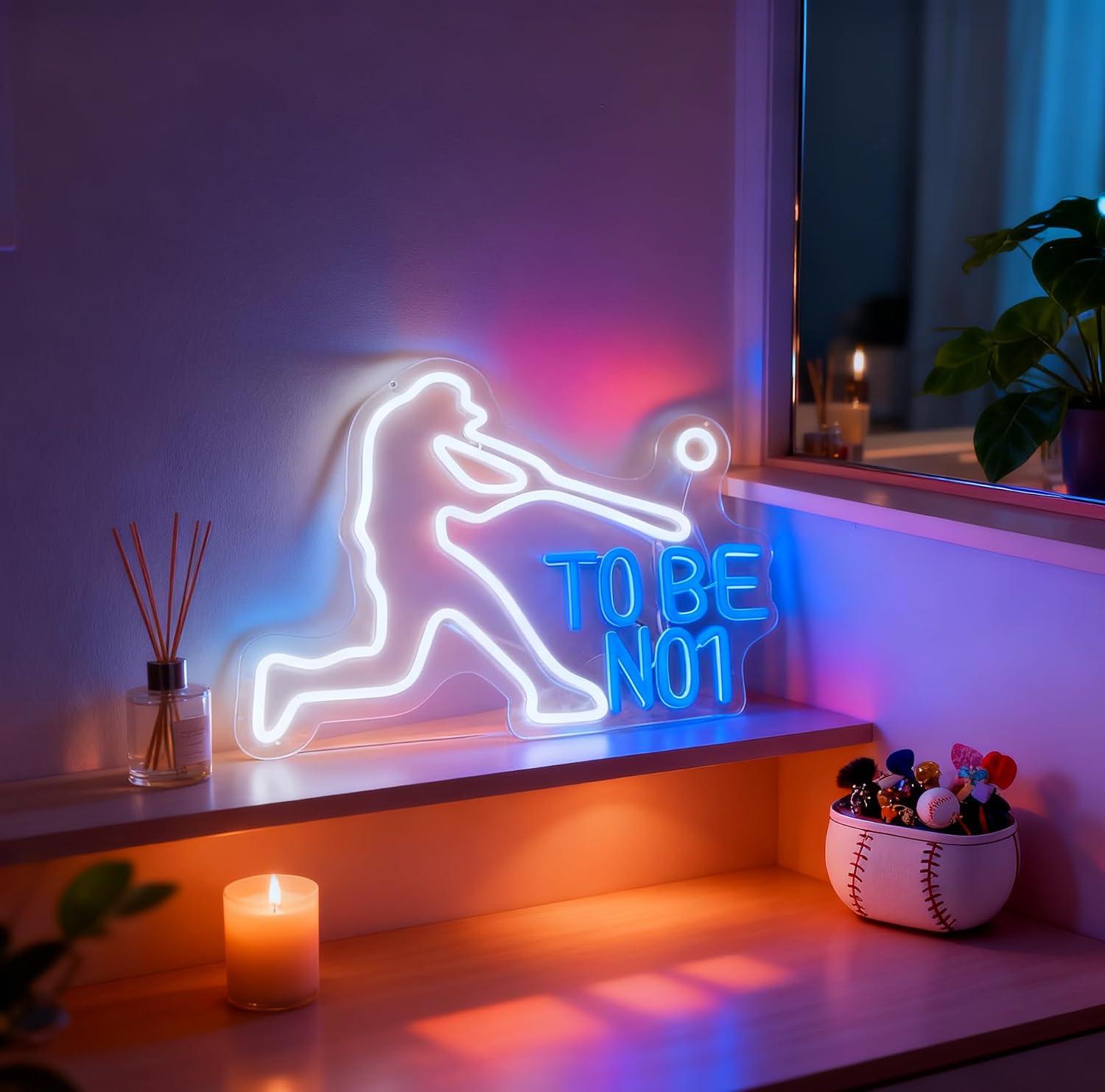 To Be No1 Neon Tabela USB Kısı - Home Gym Neon Sign incelemesi ve fiyatı