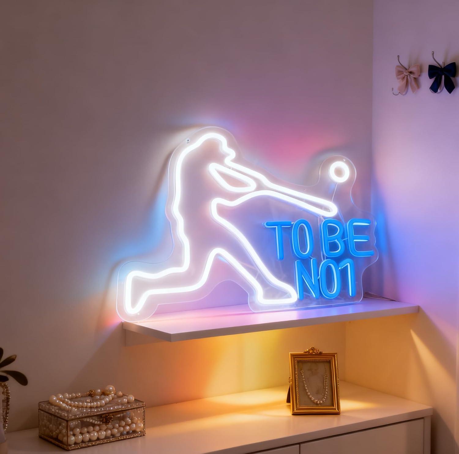 To Be No1 Neon Tabela USB Kısı - Home Gym Neon Sign incelemesi ve fiyatı