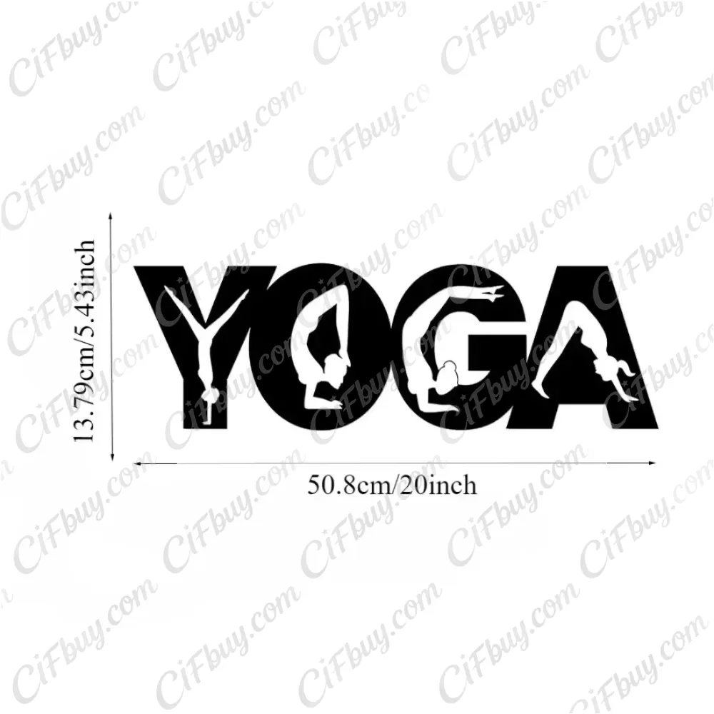 CIFBUY Yoga Pozları Metal Duva - Home Gym Yoga incelemesi ve fiyatı