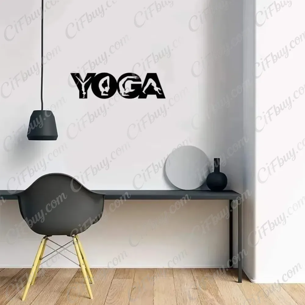 CIFBUY Yoga Pozları Metal Duva - Home Gym Yoga incelemesi ve fiyatı