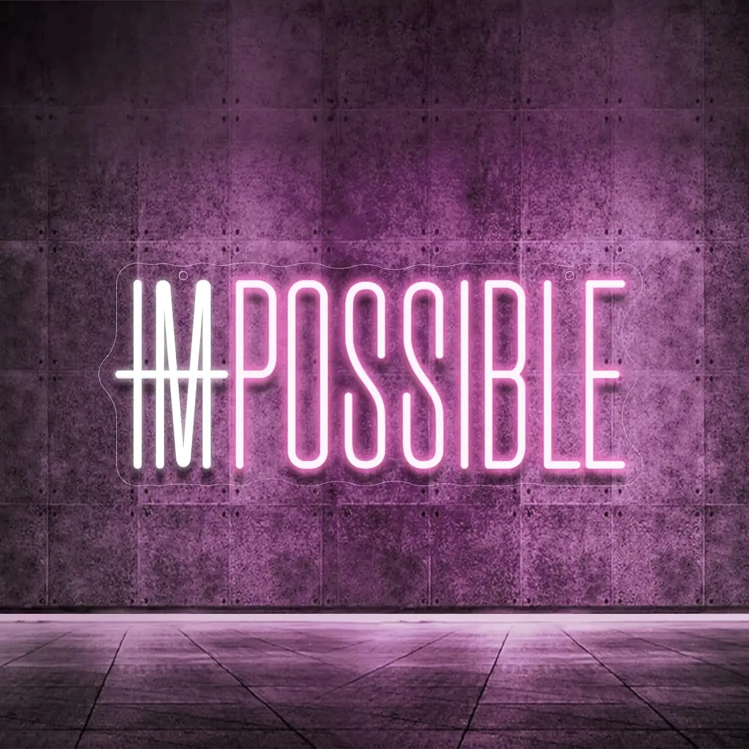 I'm Possible Neon Tabela Işığı - Home Gym Neon Sign incelemesi ve fiyatı