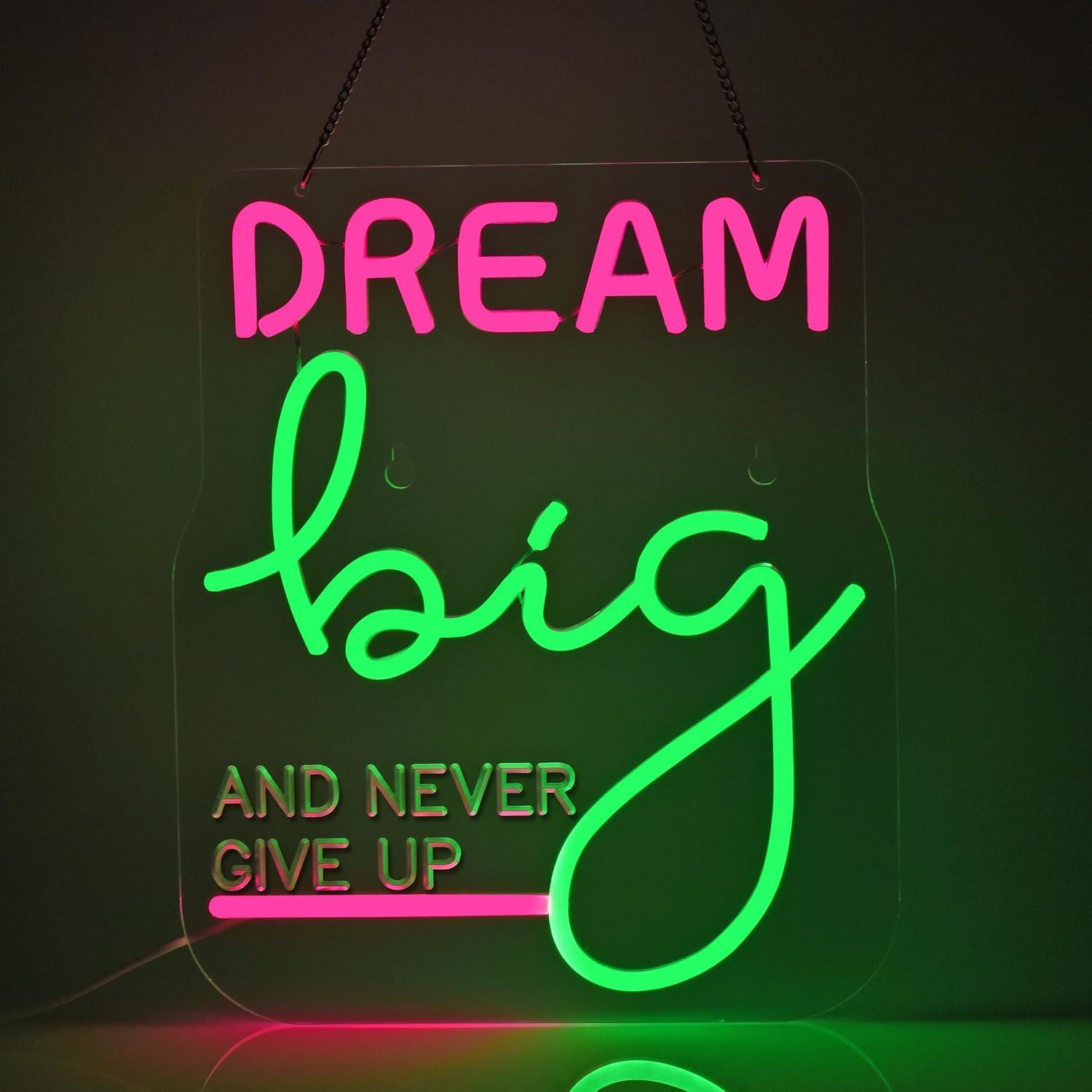 Rüya Gibi Neon Tabela Motivasy - Home Gym Neon Sign incelemesi ve fiyatı