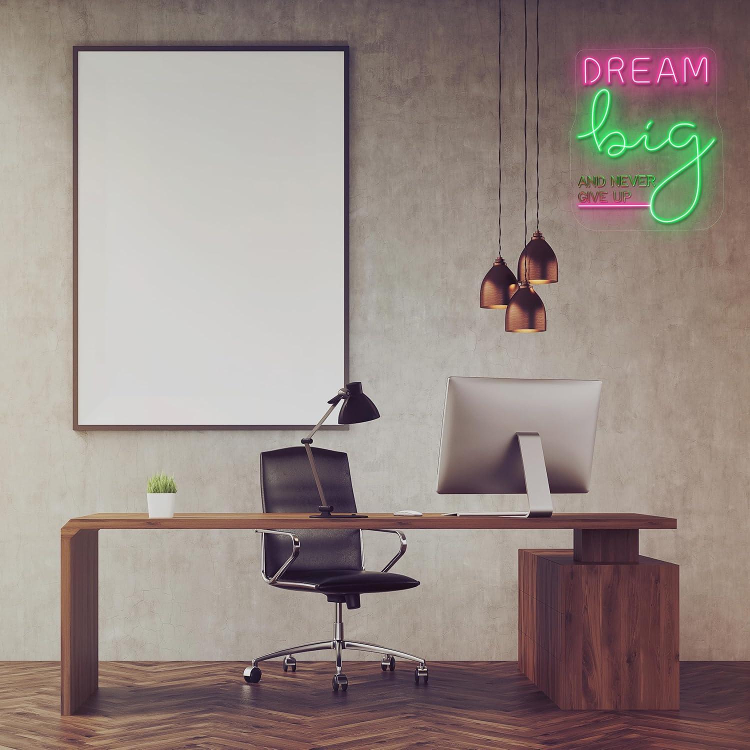 Rüya Gibi Neon Tabela Motivasy - Home Gym Neon Sign incelemesi ve fiyatı