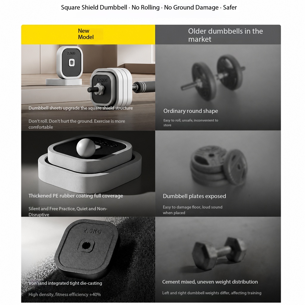 Ayarlanabilir 4'ü 1 Arada Ev T - Home Gym Equipment Set incelemesi ve fiyatı