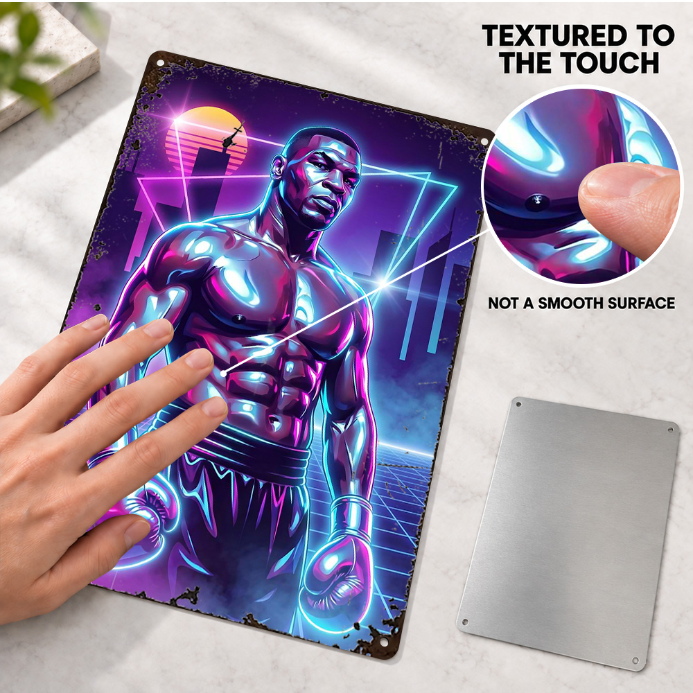 Mike Tyson Boks Temalı, Dokulu - Home Gym Neon Sign incelemesi ve fiyatı