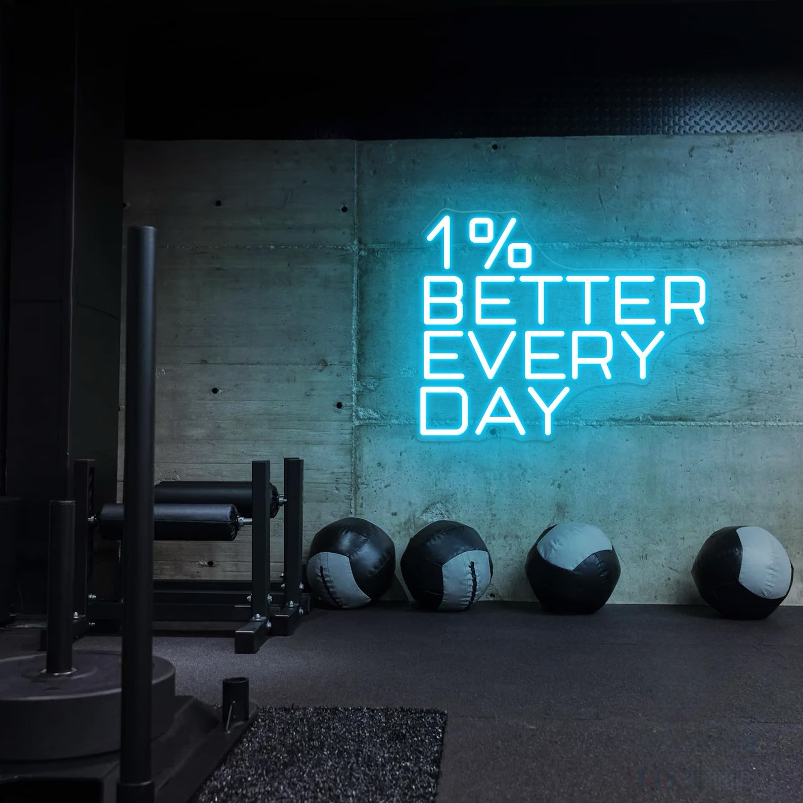Her Gün %1 Daha İyi Olun Neon  - Home Gym Neon Sign incelemesi ve fiyatı
