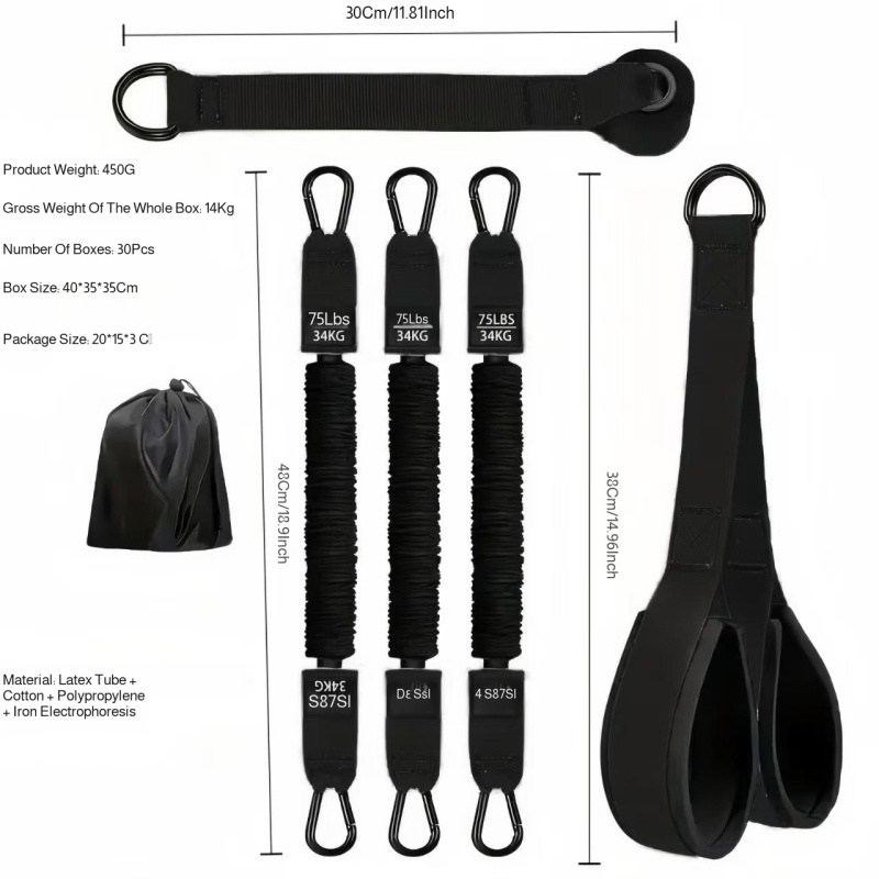 Direnç Bantları Seti Triceps İ - Home Gym Equipment Set incelemesi ve fiyatı
