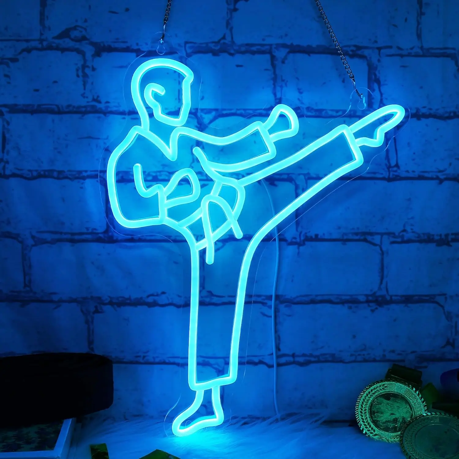 Karate Adam Neon Tabelası, Mav - Home Gym Neon Sign incelemesi ve fiyatı